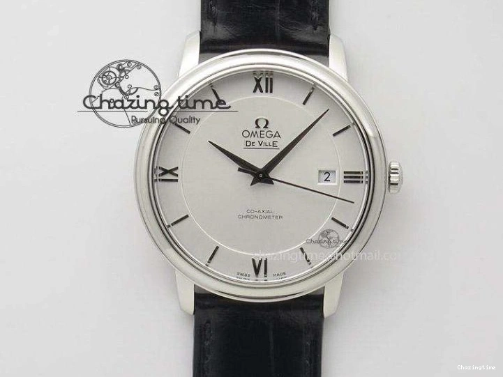 0227 BestValue De Ville Prestige Ladies 32.7mm SS MKF 1:1 Best Edition White Dial SS Markers on SS Bracelet MIYOTA 7971